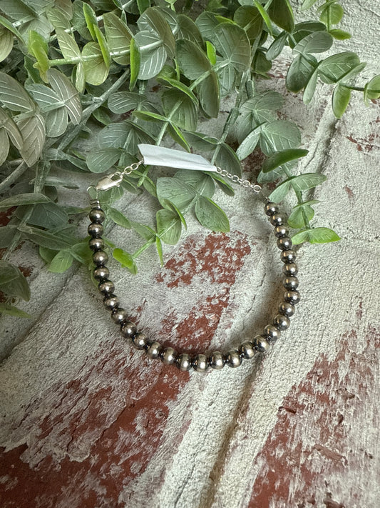 4mm Pearl Bracelet