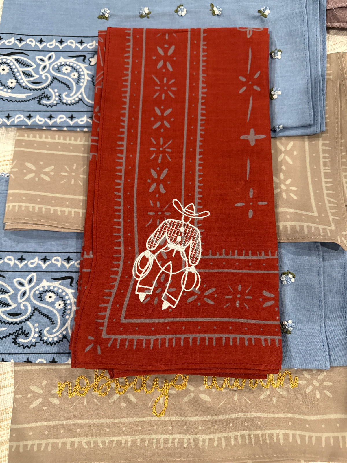 Cowboy Stitch Bandana