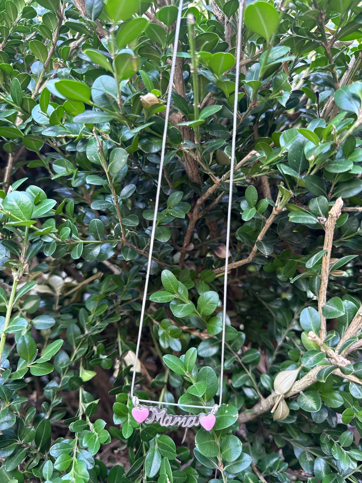 Pink Conch Mama Necklace