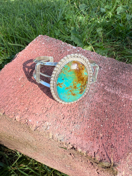 Statement Turquoise Cuff Bracelet