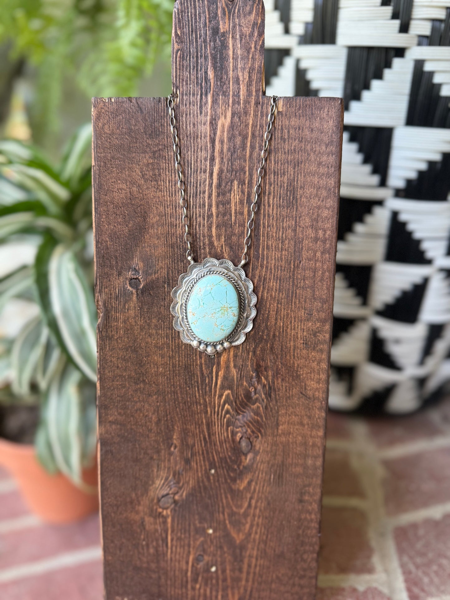 Dry Creek Statement Solitaire Necklace