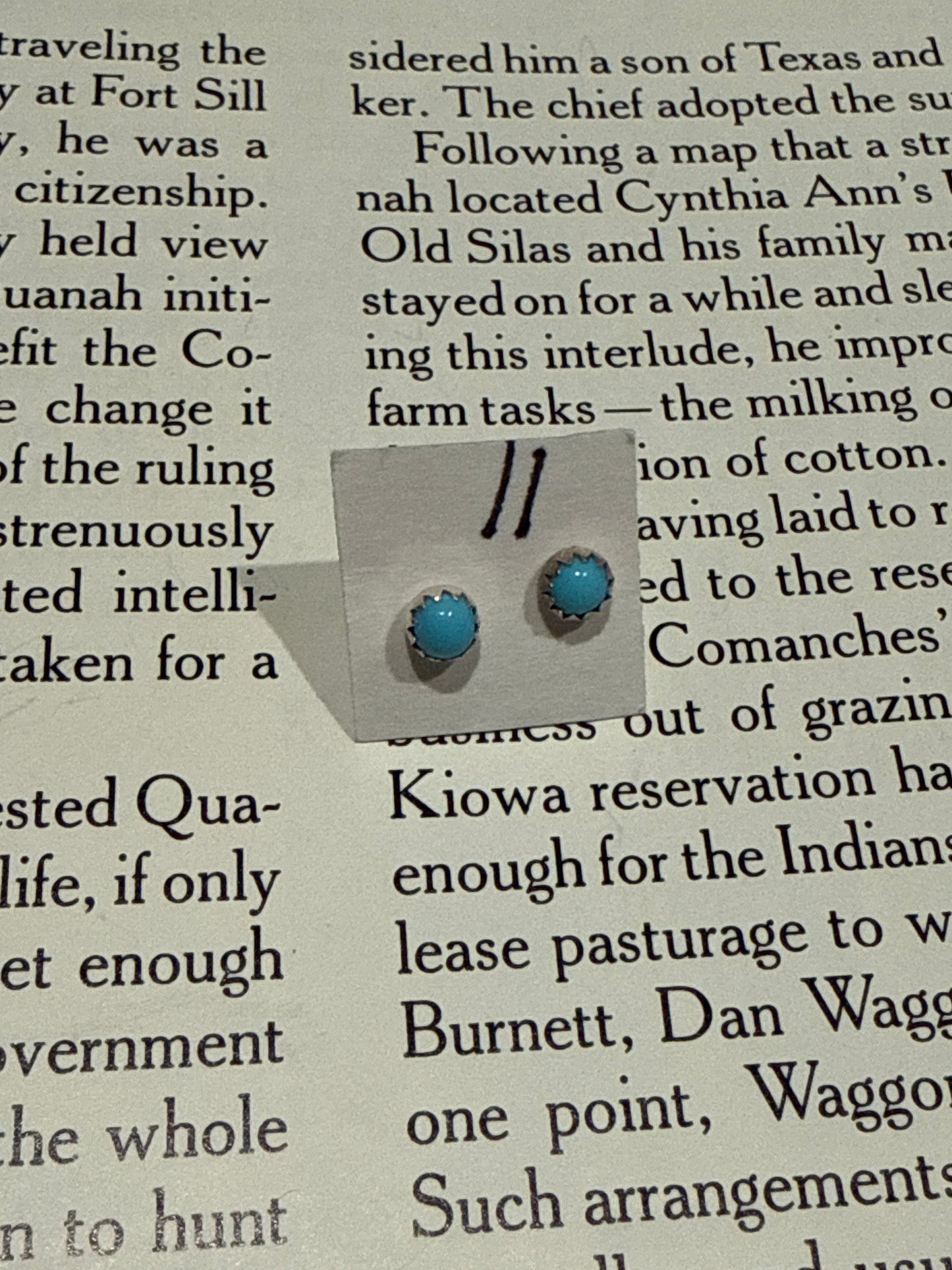 Mini Turquoise Studs