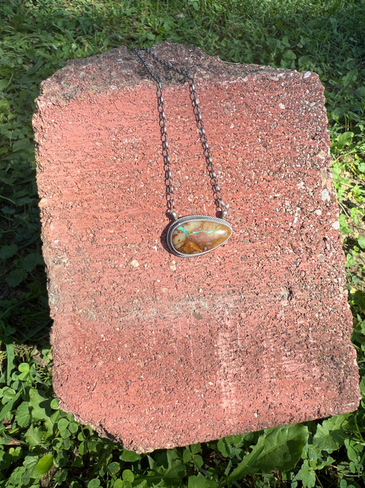 Boulder Turquoise Necklace