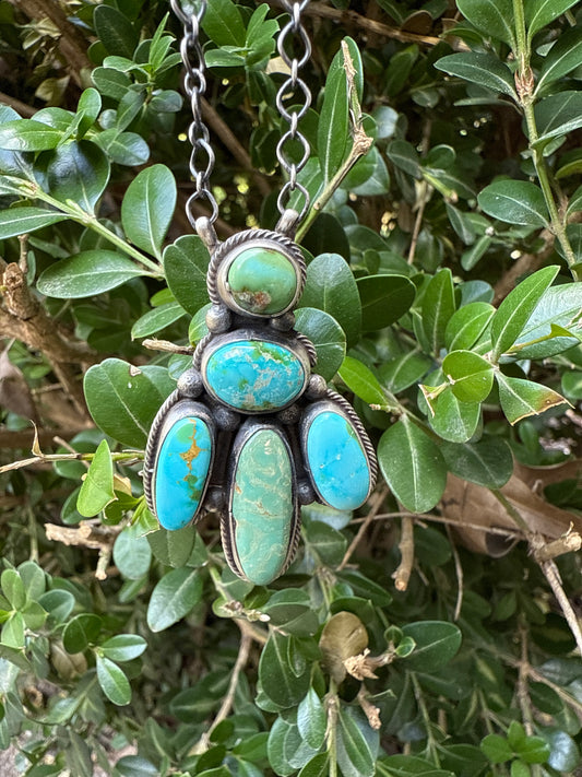 Sonoran 5 Stone Necklace