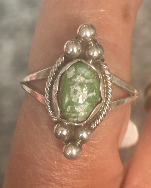 Green Turquoise Ring