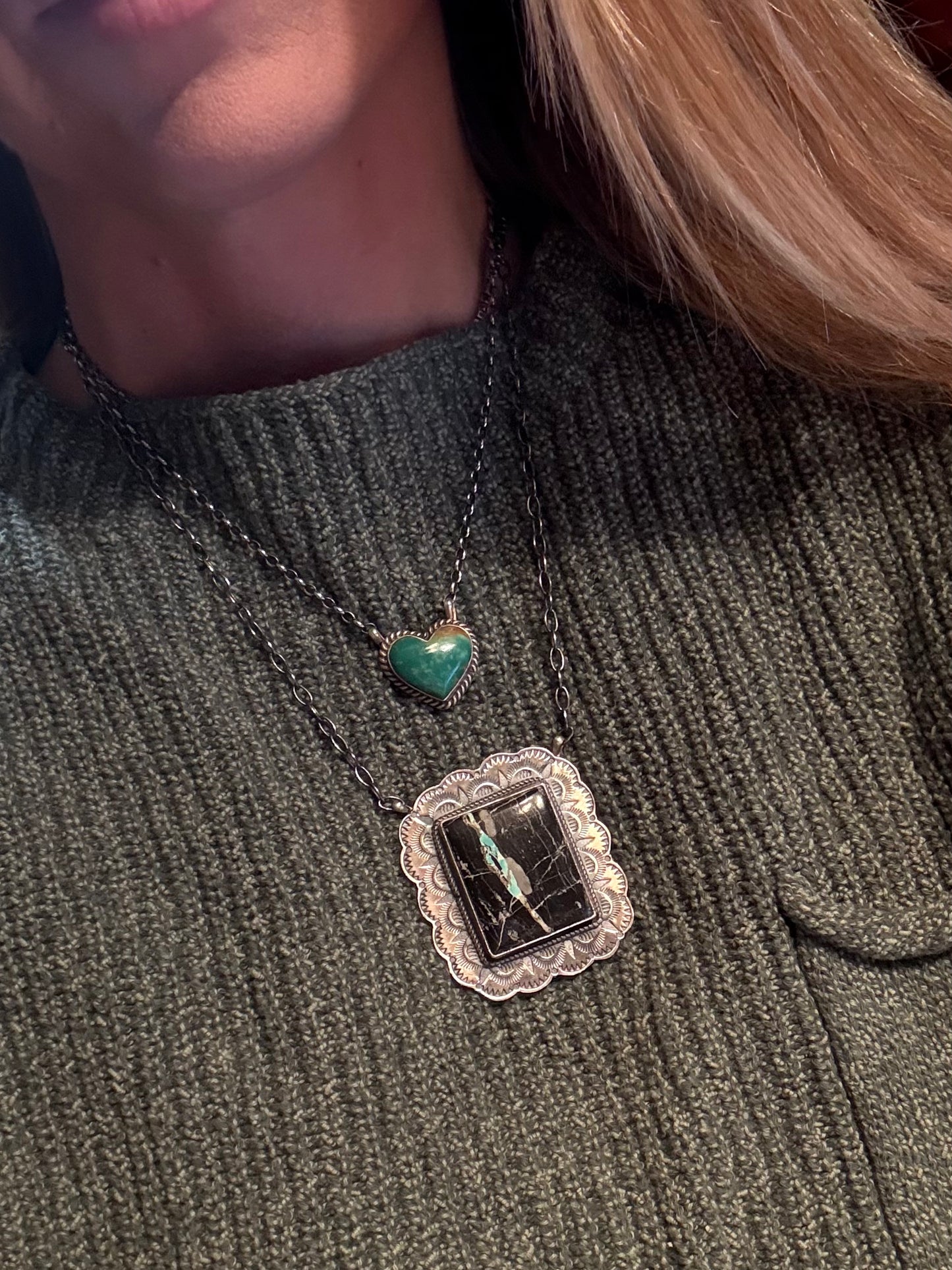 Blackjack Solitaire Necklace