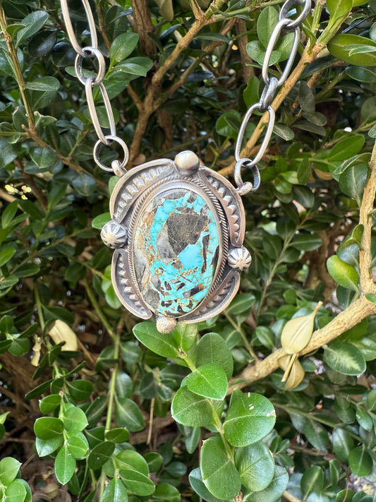 Blue Moon Turquoise Necklace