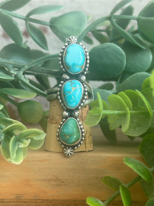 Multi Stone Turquoise Ring