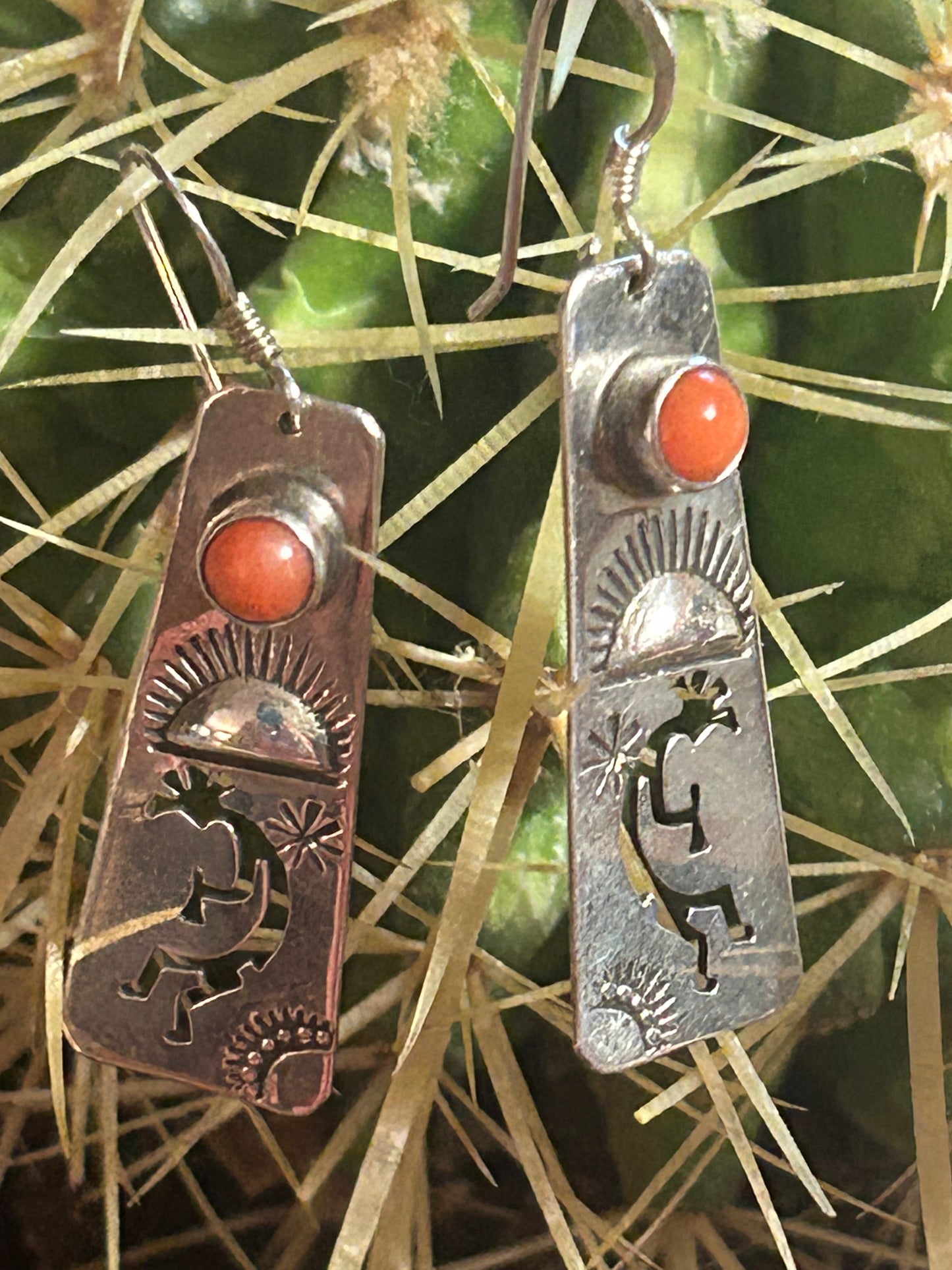 Kokopelli Dangle earrings