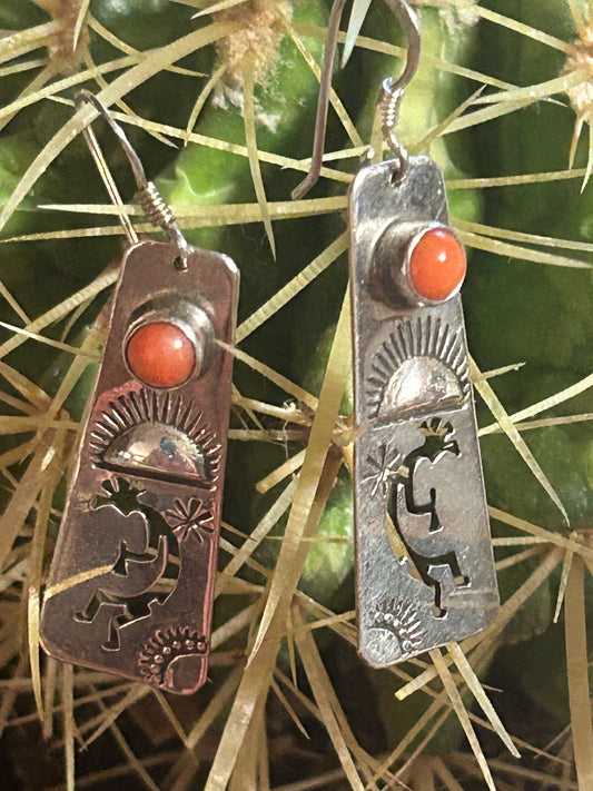 Kokopelli Dangle earrings