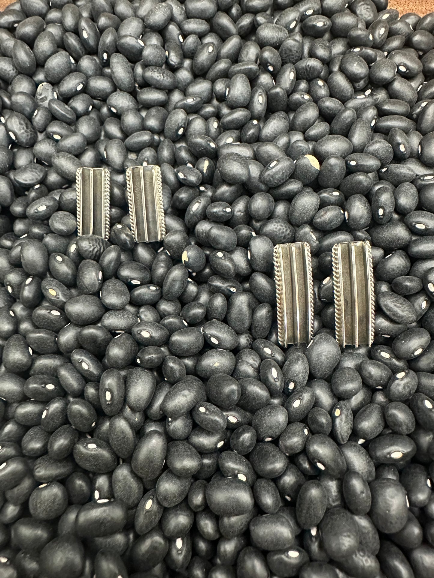 Sterling Silver Bar Earrings