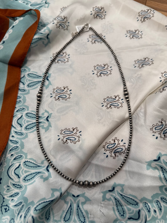 Native Strung Graduated Pearls