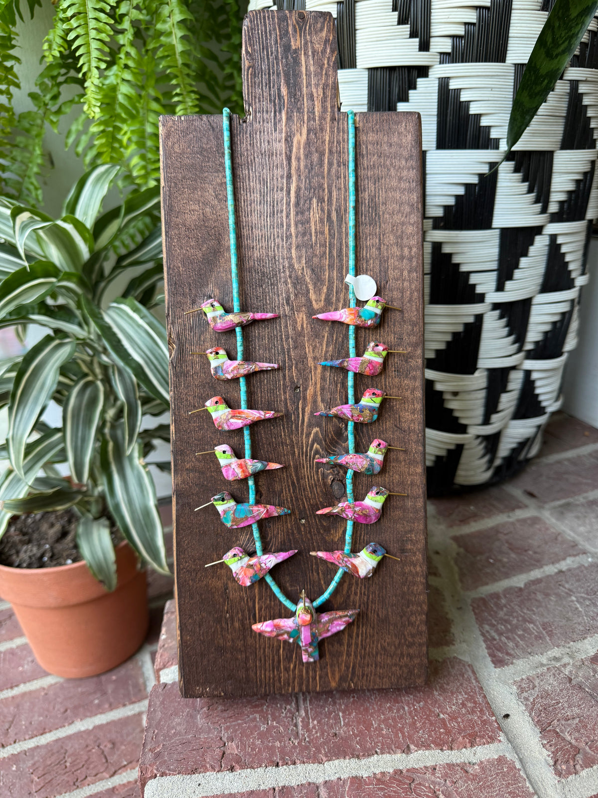 Hummingbird Fetish Necklace