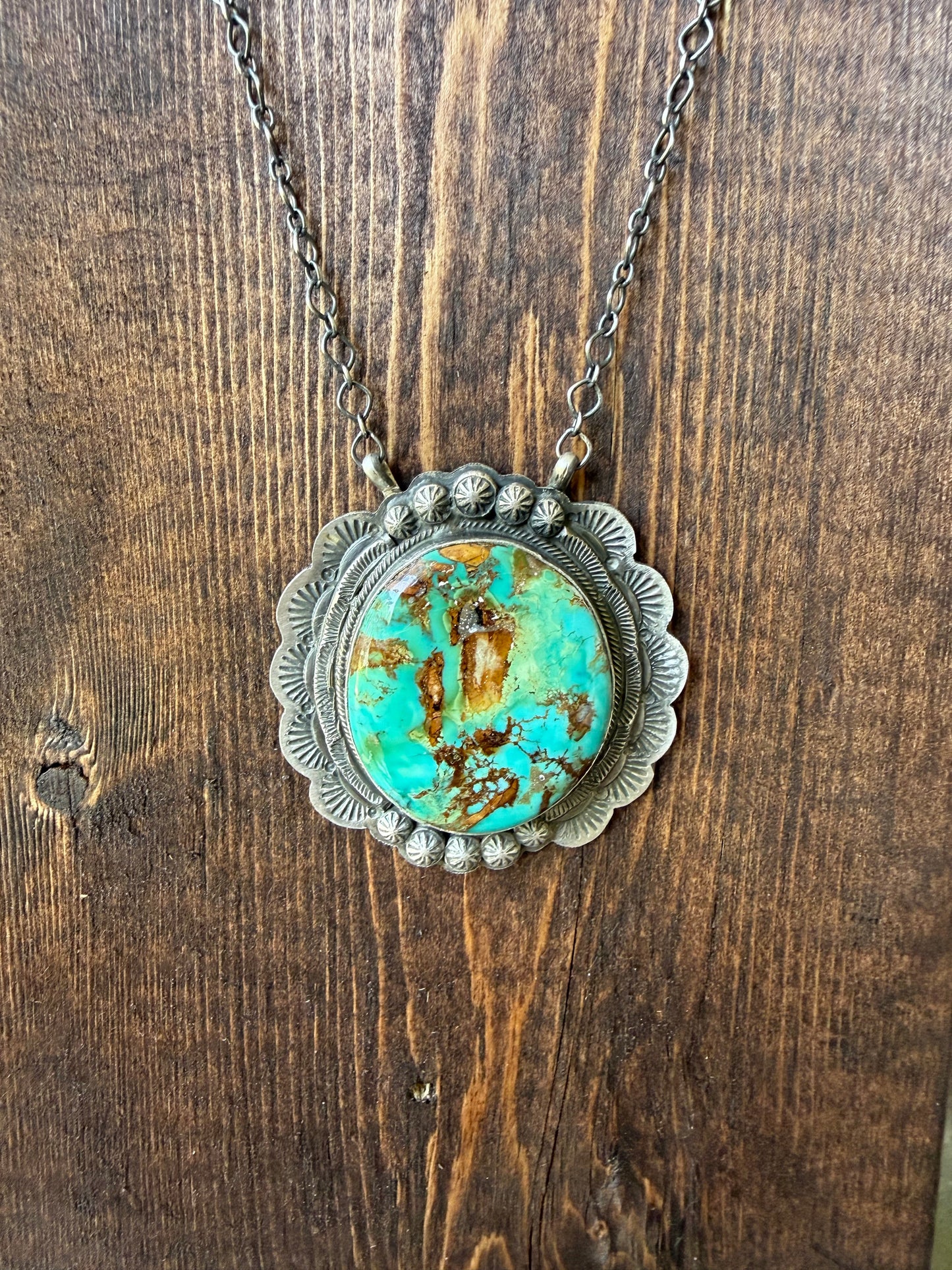 Tillie John - Royston Round Solitaire Necklace