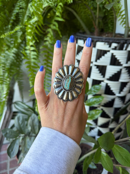 Ty Etsitty - Mine 8 Adjustable Concho Ring