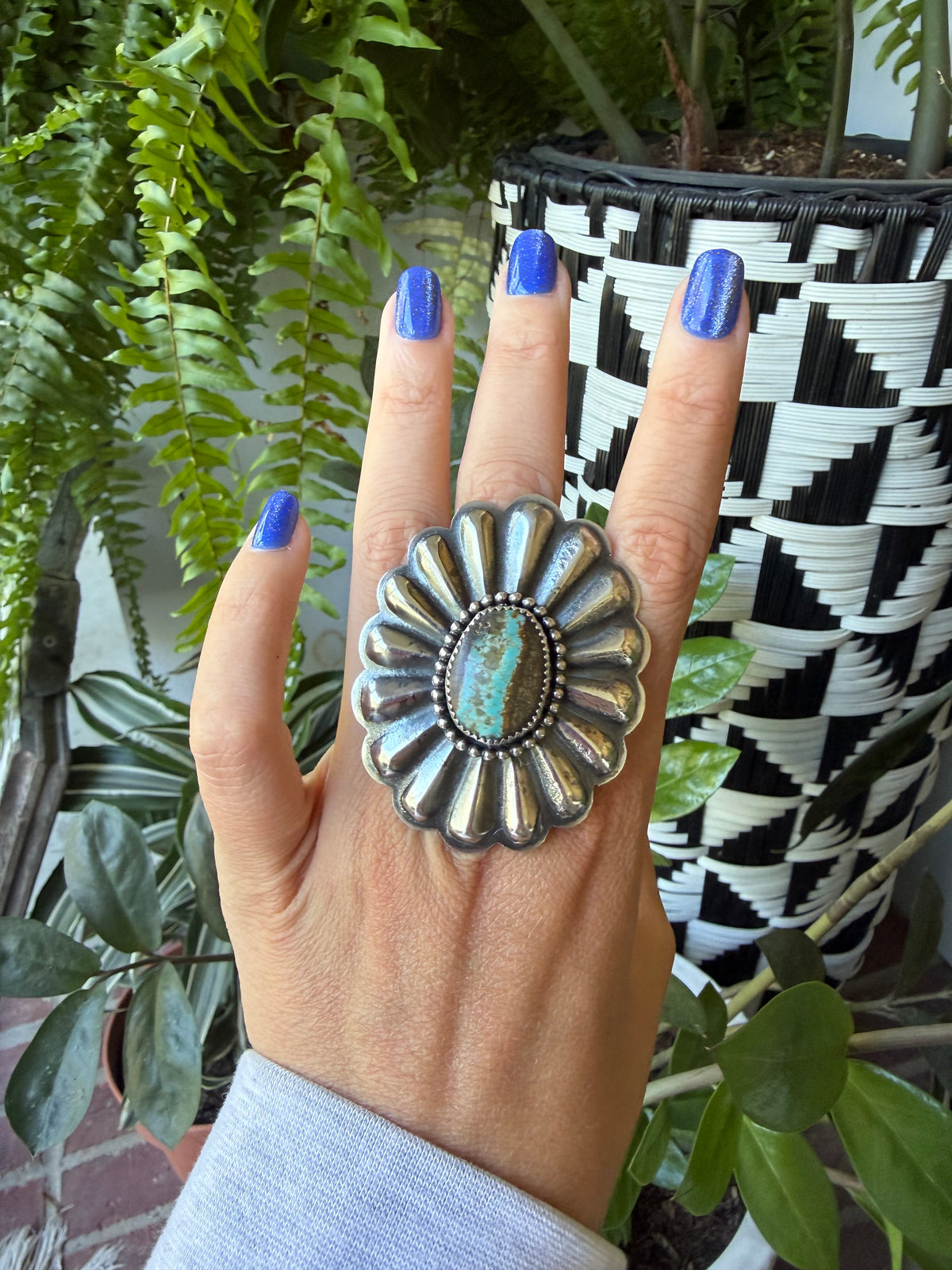Ty Etsitty - Mine 8 Adjustable Concho Ring