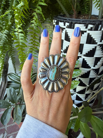 Ty Etsitty - Mine 8 Adjustable Concho Ring