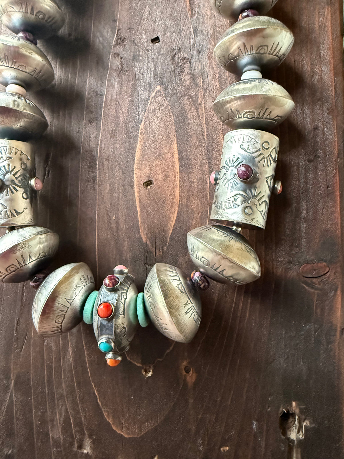 Sophia Becenti - Multicolor Navajo Pearls