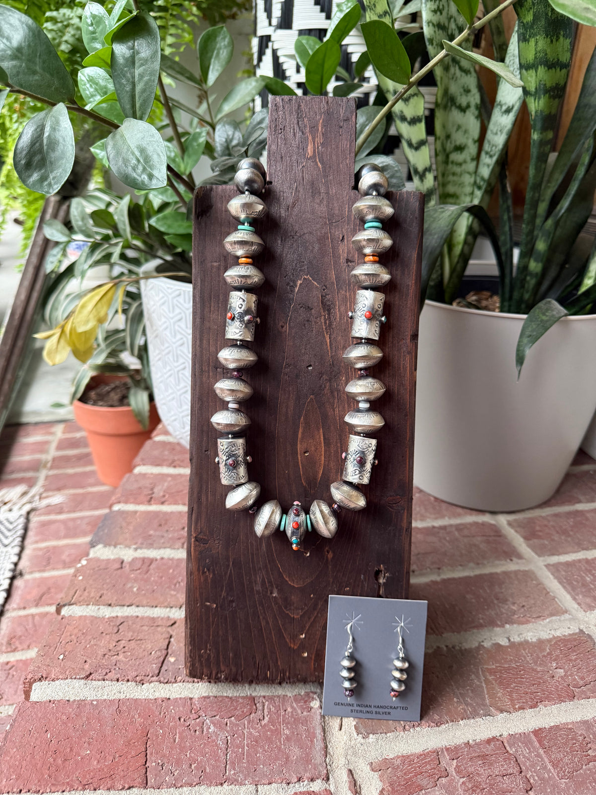 Sophia Becenti - Multicolor Navajo Pearls