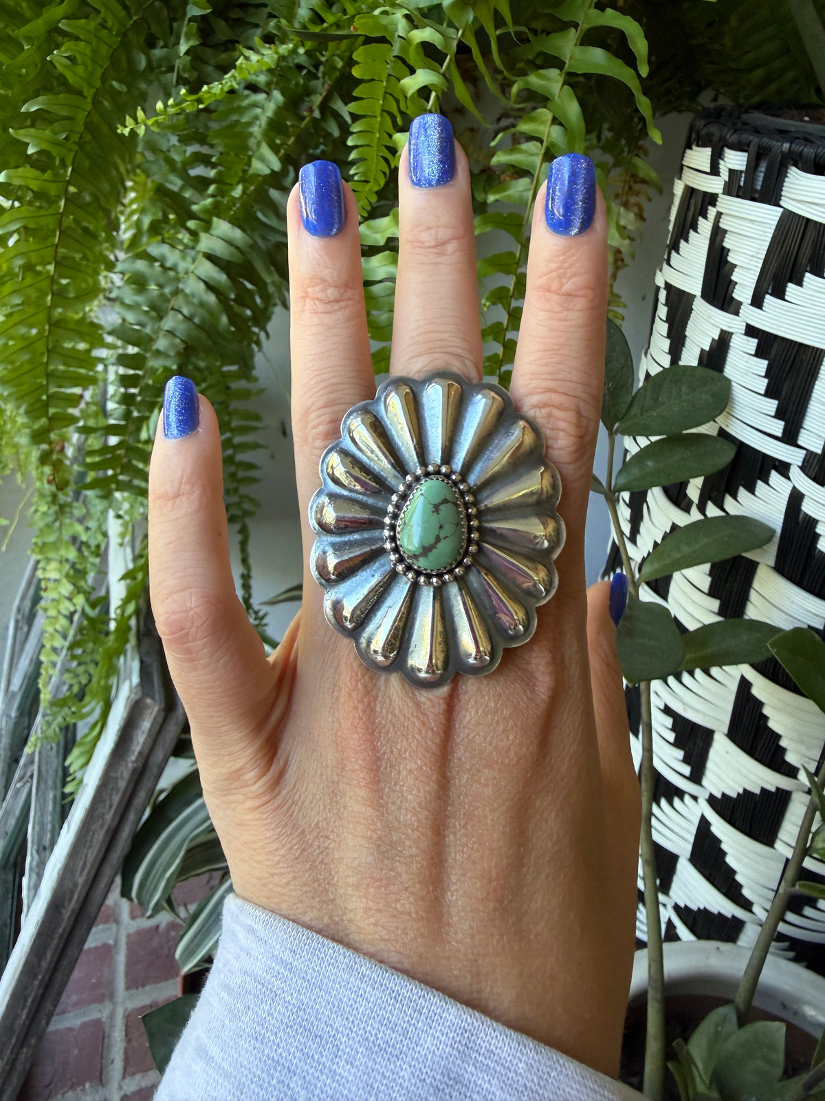Ty Etsitty - Royston Adjustable Concho Ring