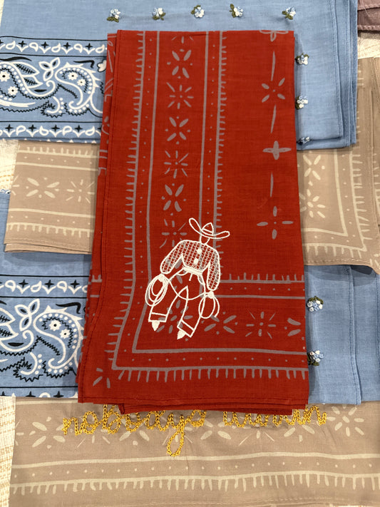 Cowboy Stitch Bandana