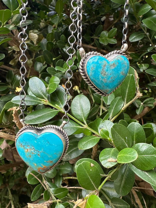 Kingman Heart Necklaces