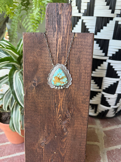 Tillie John - Mine 8 Triangle Solitaire Pendant