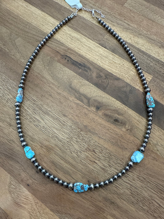 Golden Hills & Beaded Necklace