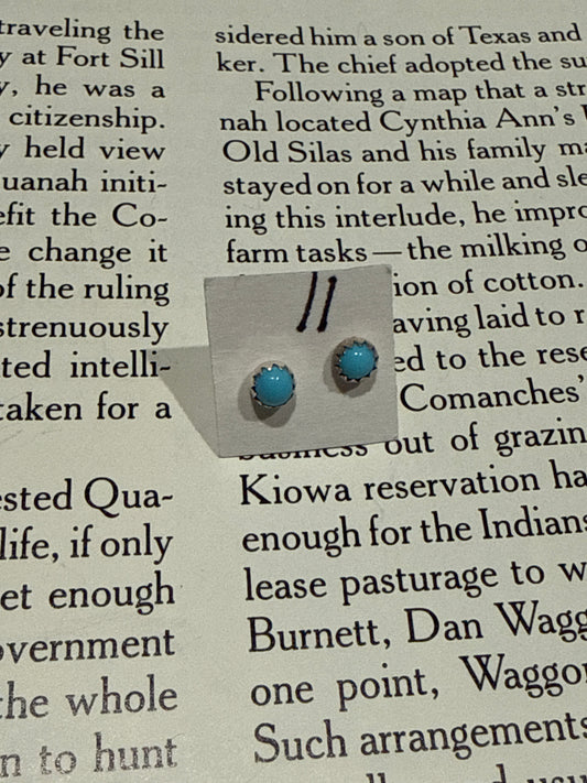 Mini Turquoise Studs