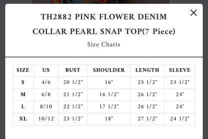 Cowgirl in Bloom Pearl Snap