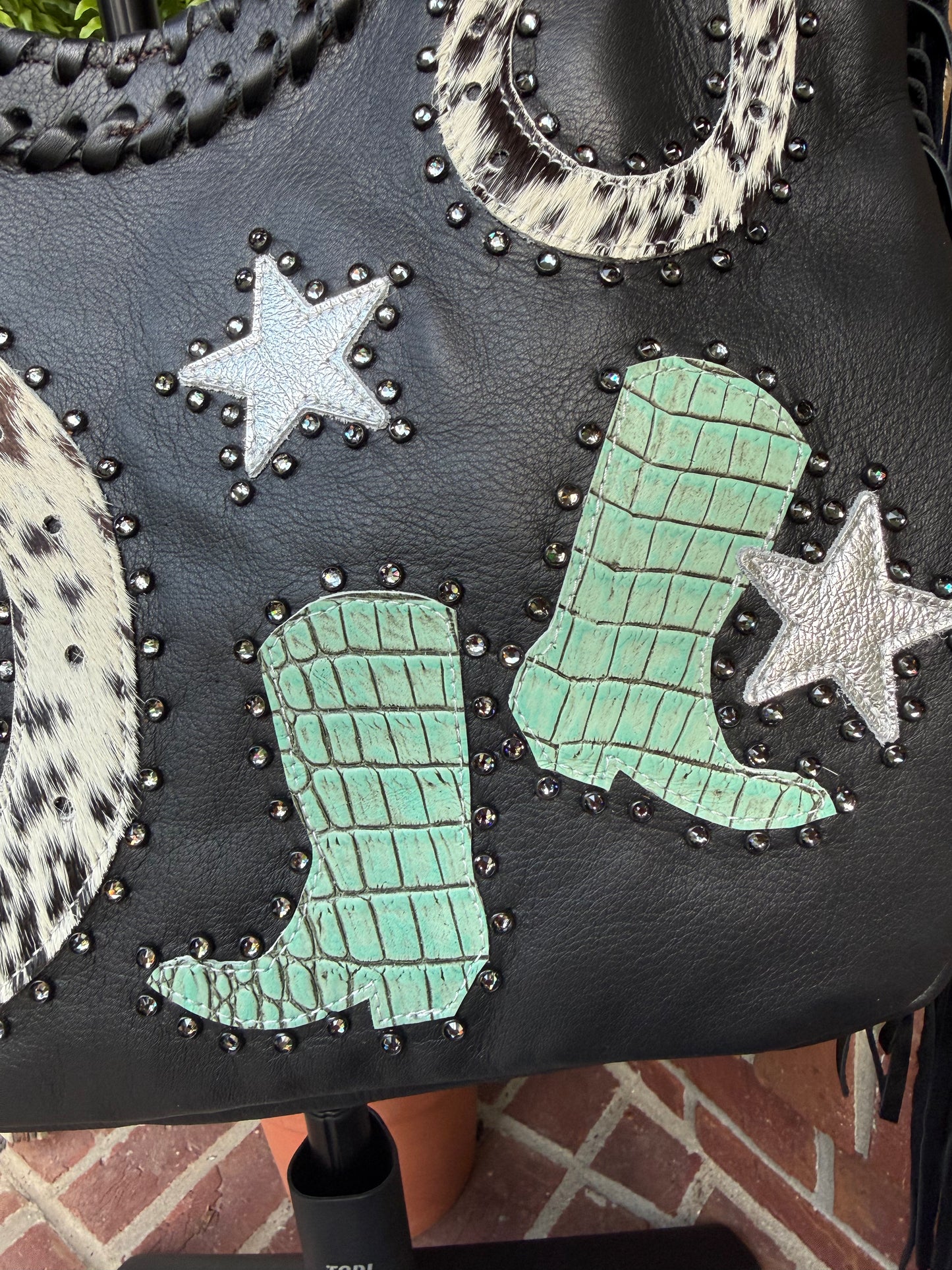 Horseshoe & Boots Handbag