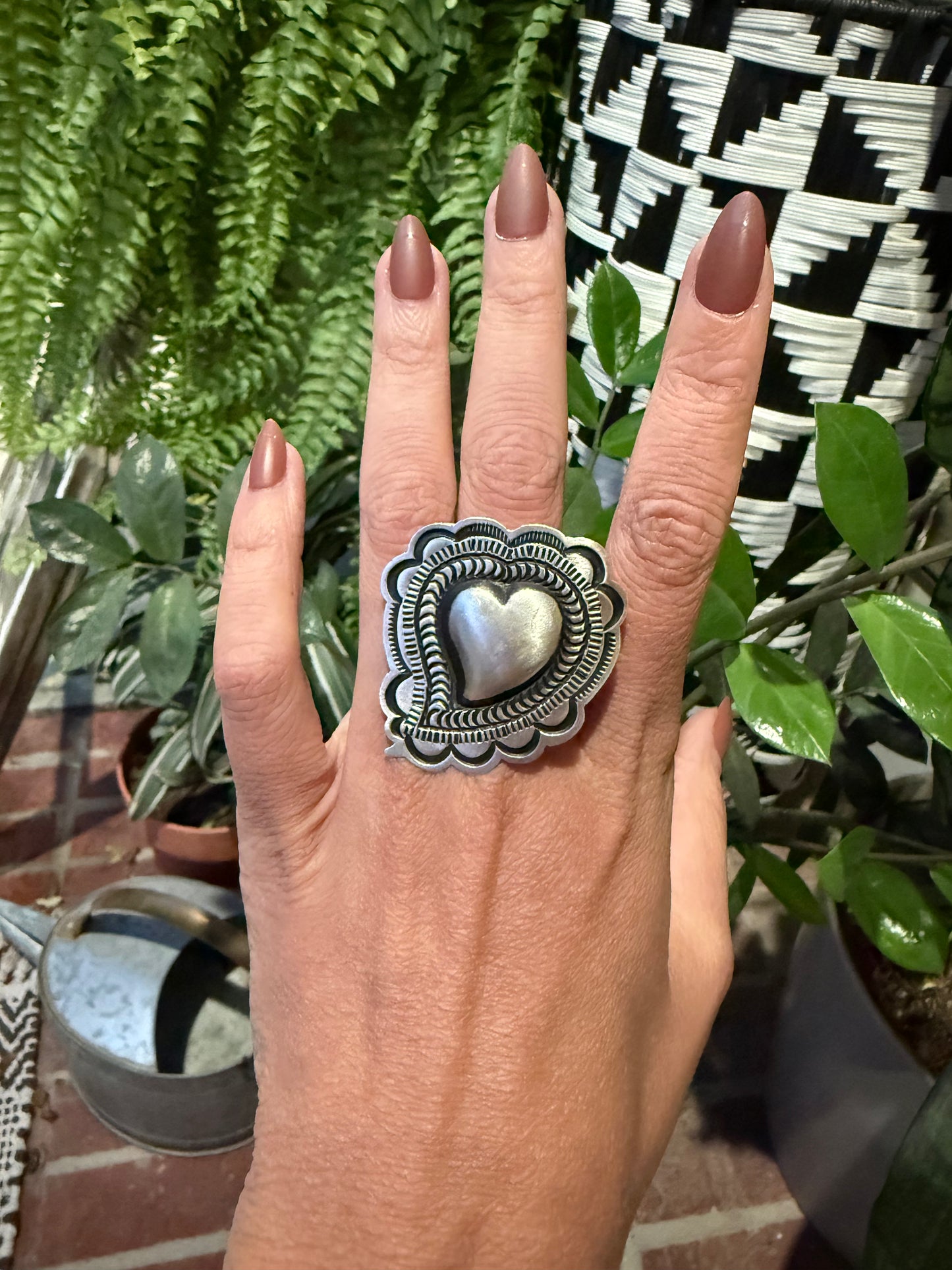 Lane Tahe - Adjustable Heart Rings