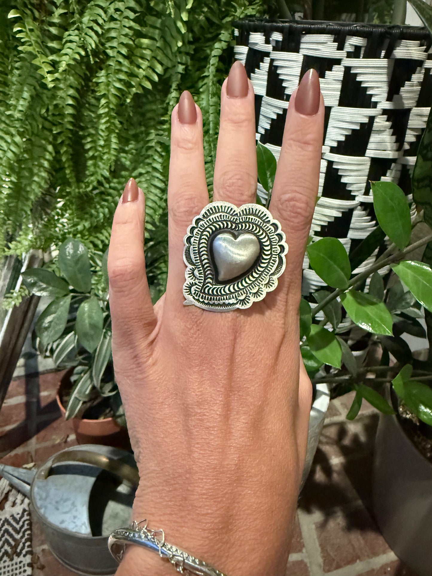 Lane Tahe - Adjustable Heart Rings