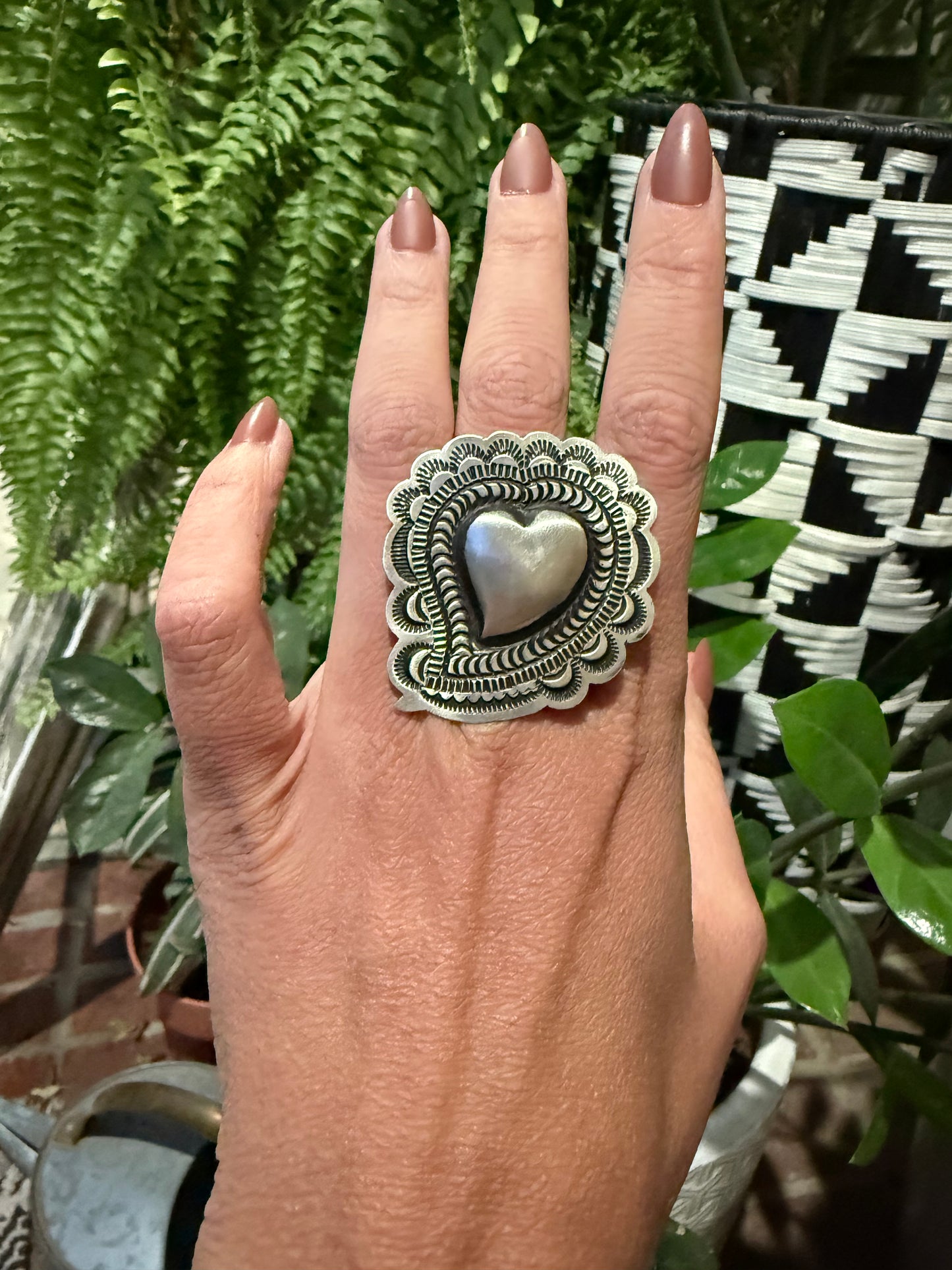 Lane Tahe - Adjustable Heart Rings