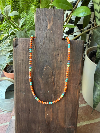 Mixed Bead 16-18” Necklace