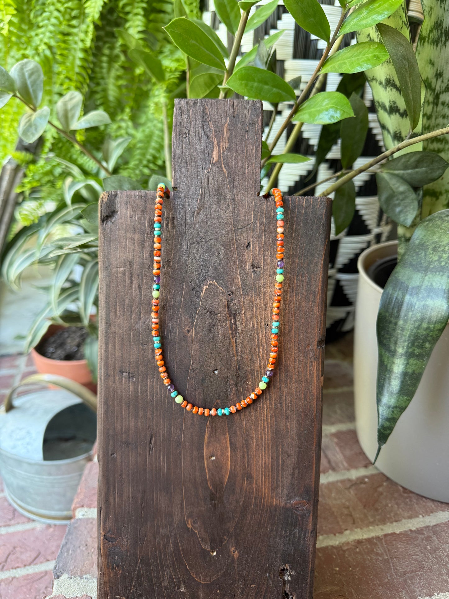 Mixed Bead 16-18” Necklace