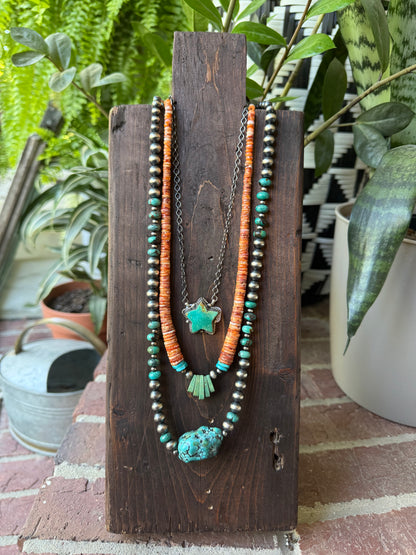 Donovan Nez - Royston Heart Necklace