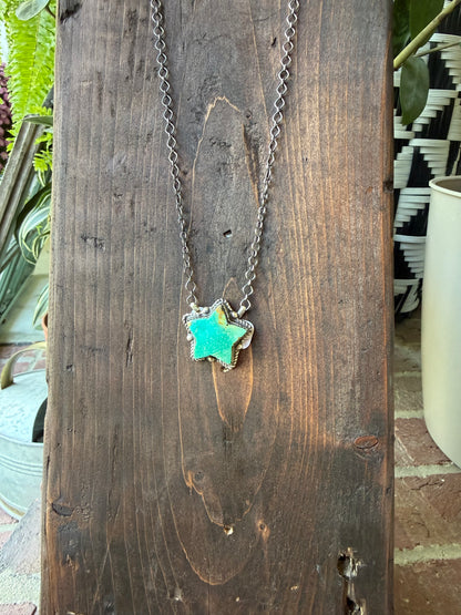 Donovan Nez - Royston Heart Necklace