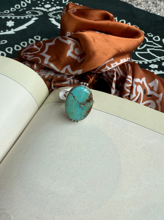 Mine 8 Solitaire Ring - Size 7 3/4