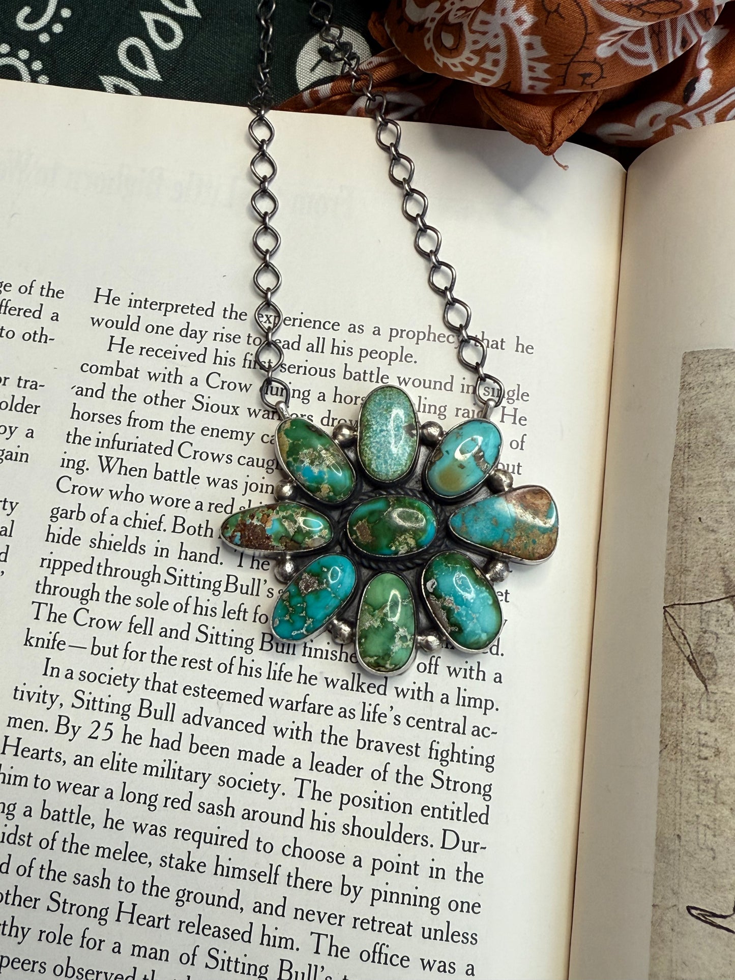 Sonoran & Royston Cluster Necklace