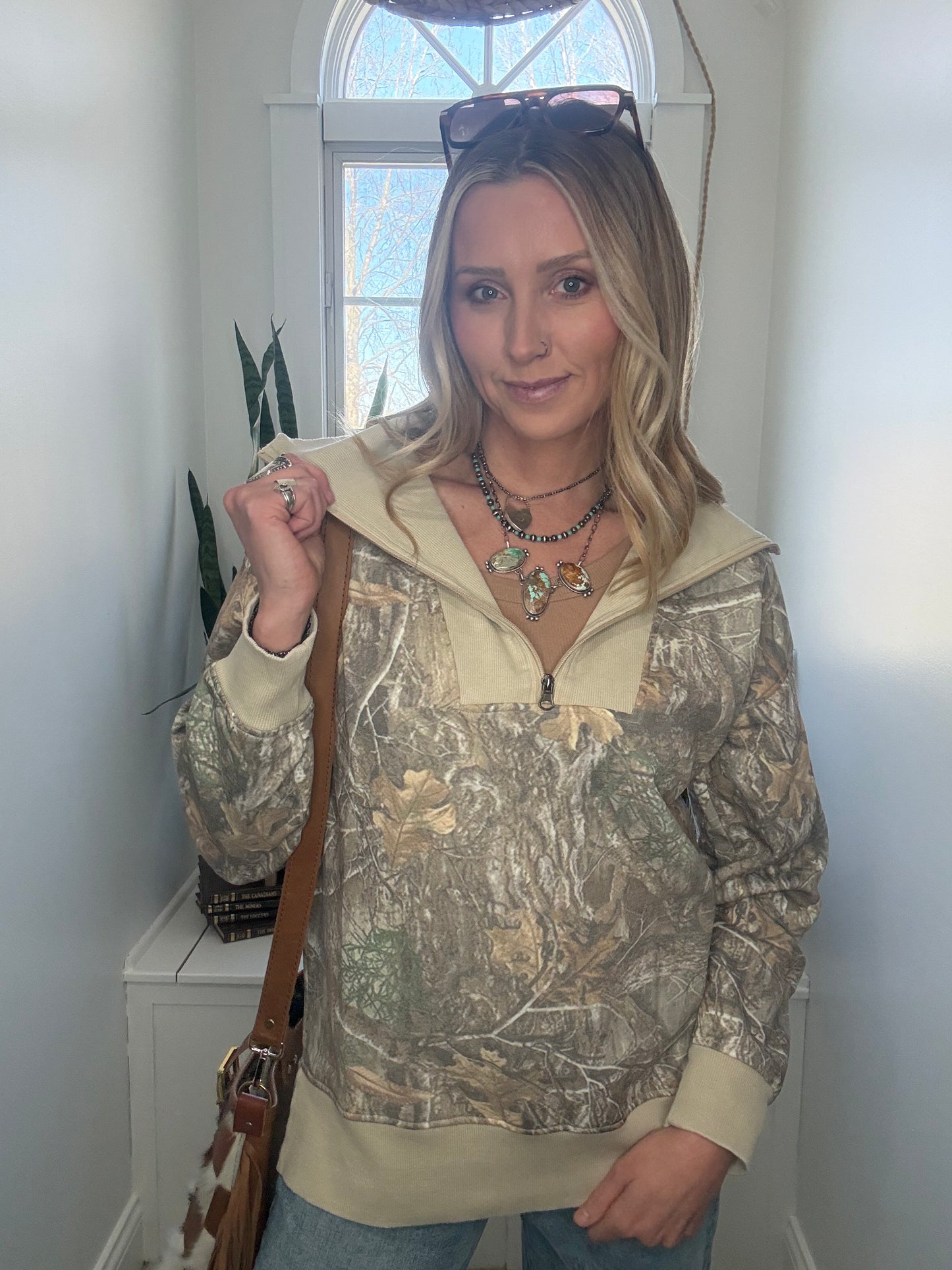 Camo Crush Quarter Zip