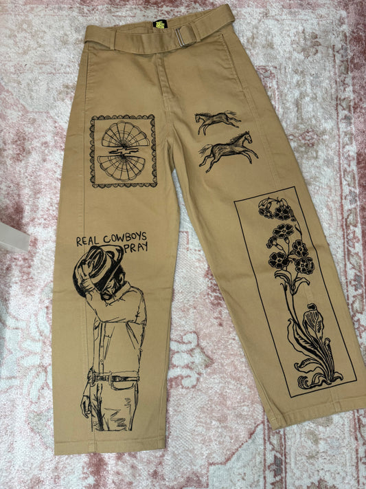 Real Cowboys Pray Trouser