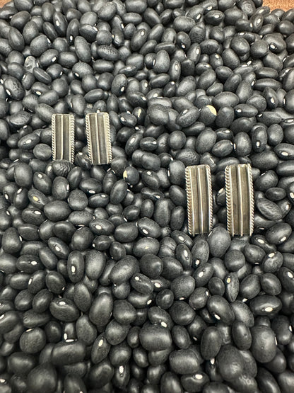 Sterling Silver Bar Earrings