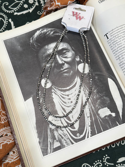 Box Bead Necklace