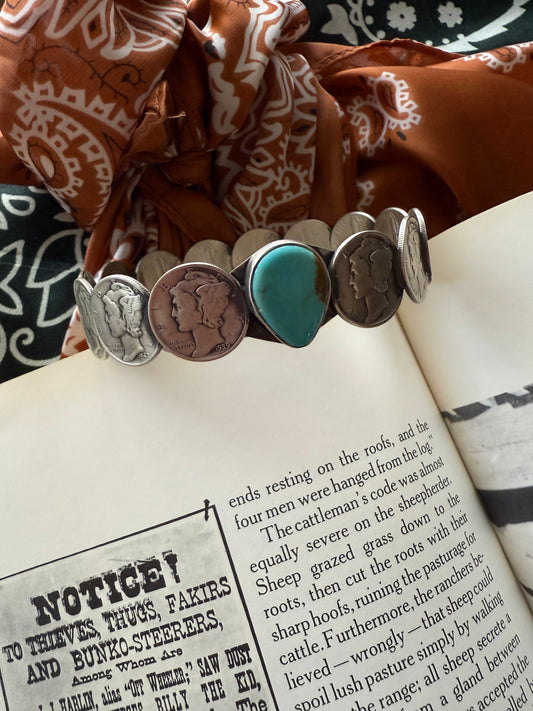 James McCabe Mercury Dime Bangle