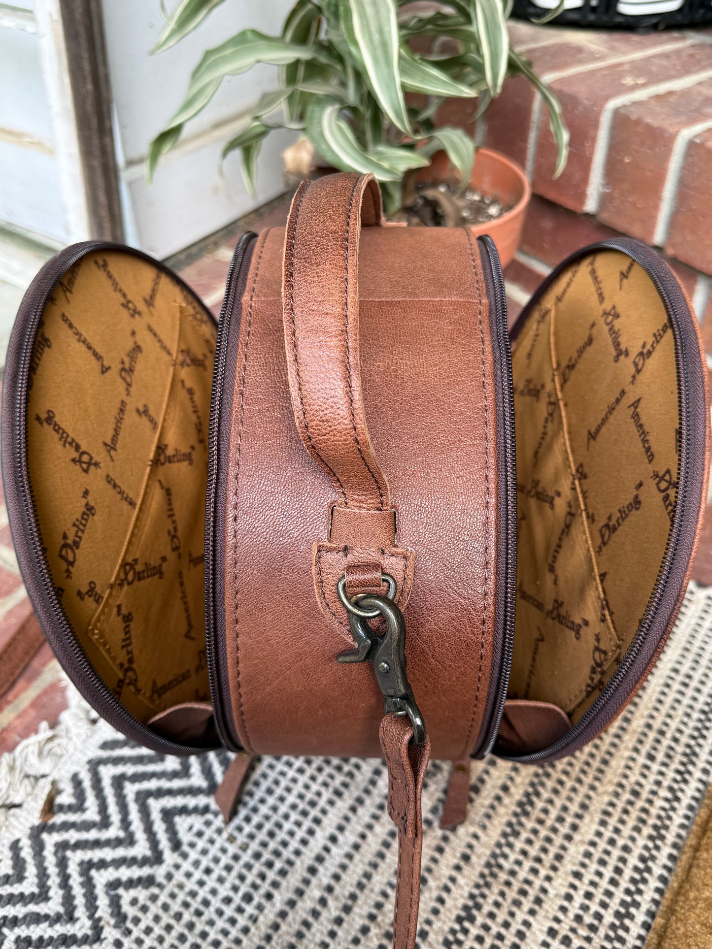 American Darling Headdress Round Bag