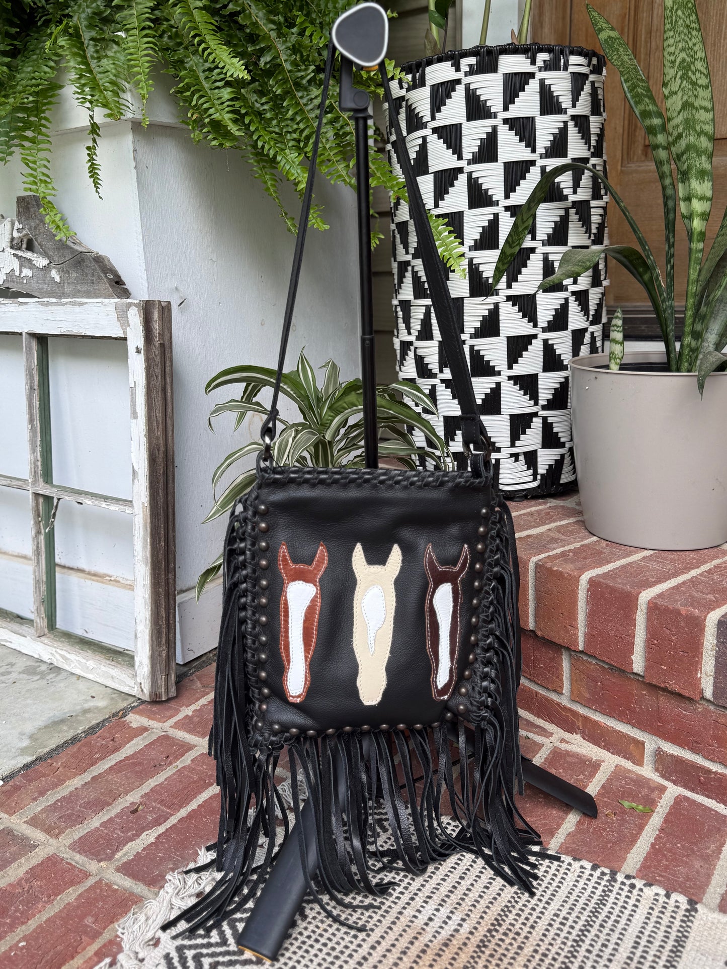 Pony Crossbody - Black