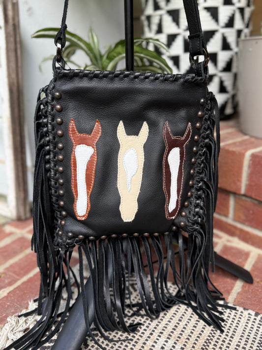 Pony Crossbody - Black